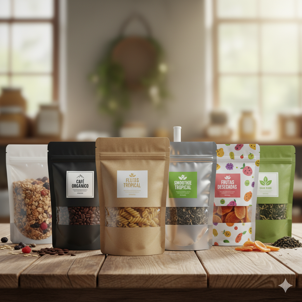 Bolsas Stand Up Pouch con fuelle
